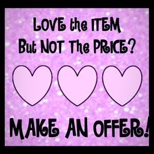 All offers considered